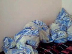XXX webcam video of amateur couple having sex in their bed. They have sex in missionary style and both participants are working hard to please each other