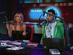 See the hot blond host of the play playboy radio program 'Morning Show' discussing about some important facts of appearance and looks these you'll need to keep u fit and sexy! And to show the practical result she takes off her tops to show u how beautiful her body is by obeying these rules herself!